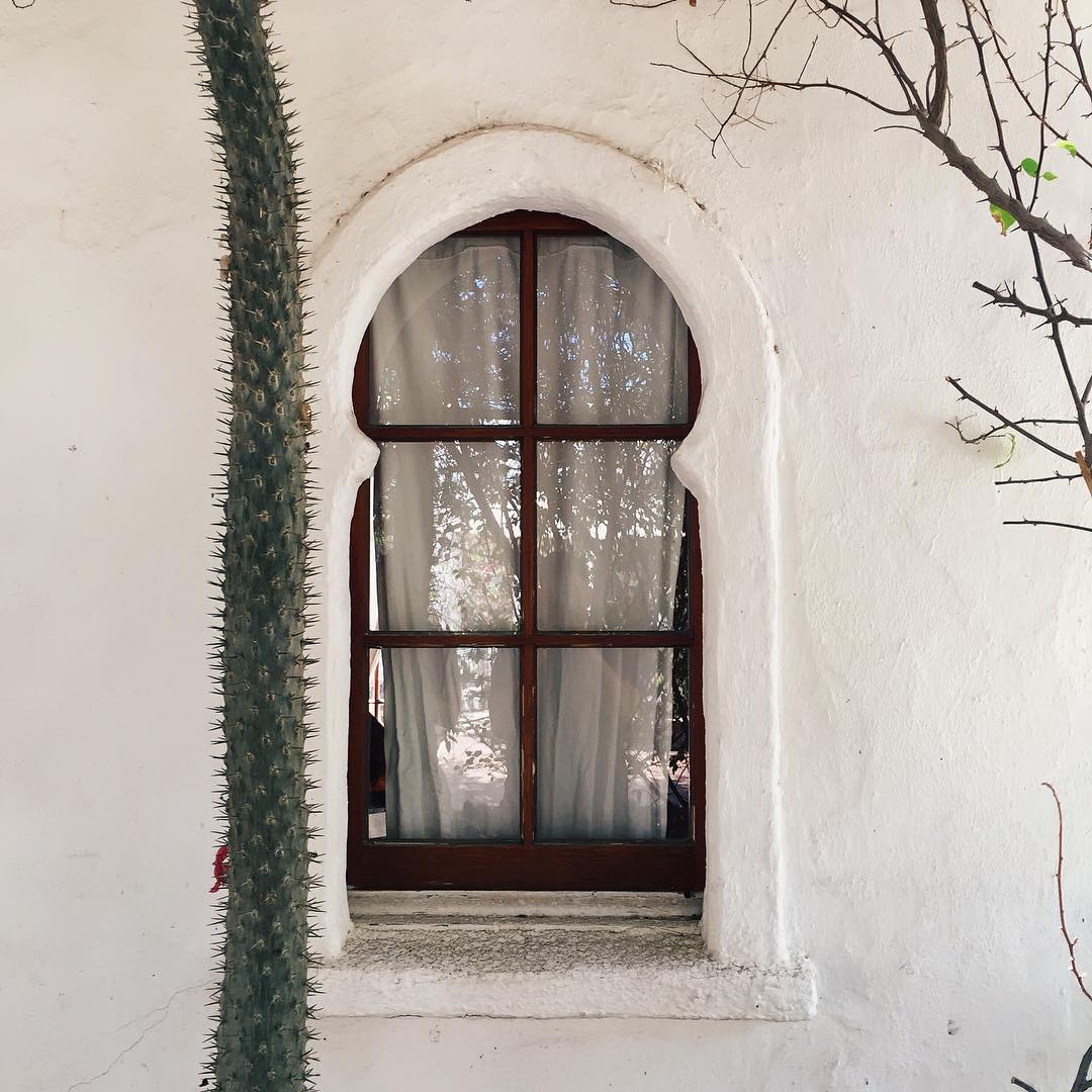 Studded wooden gate golden hour