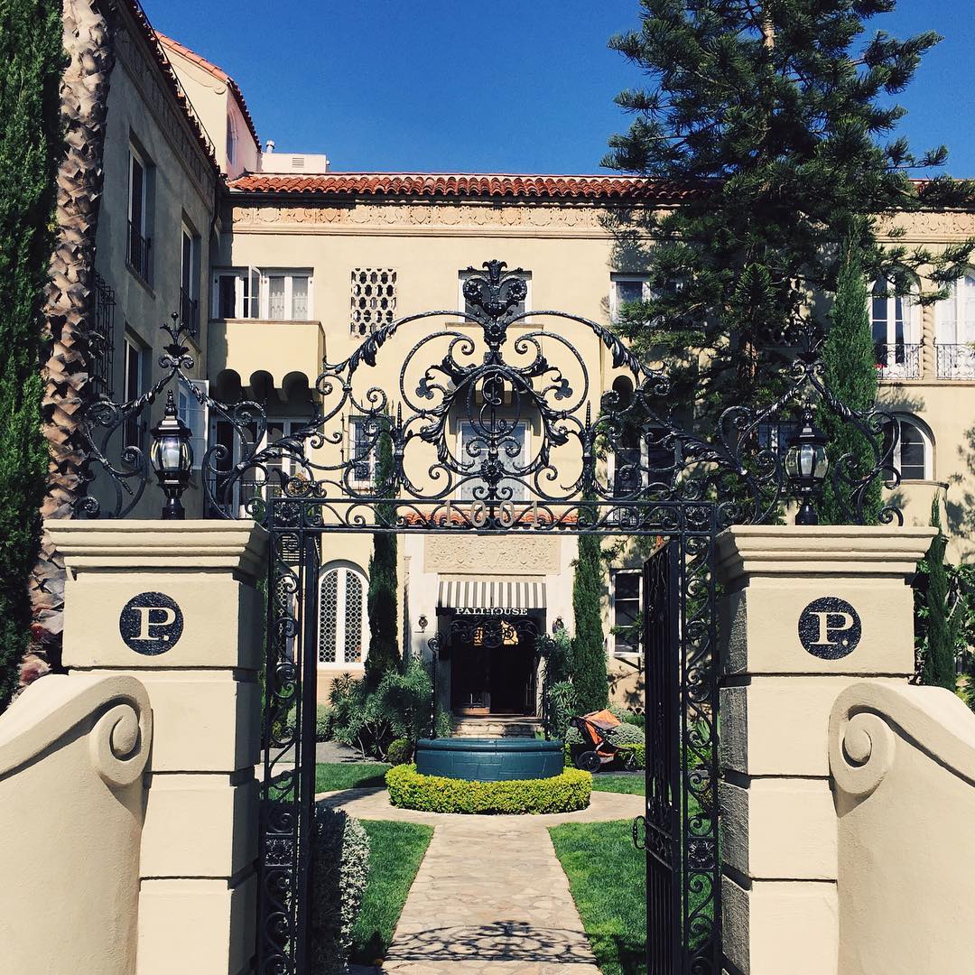 Palihouse iron gate, Los Angeles